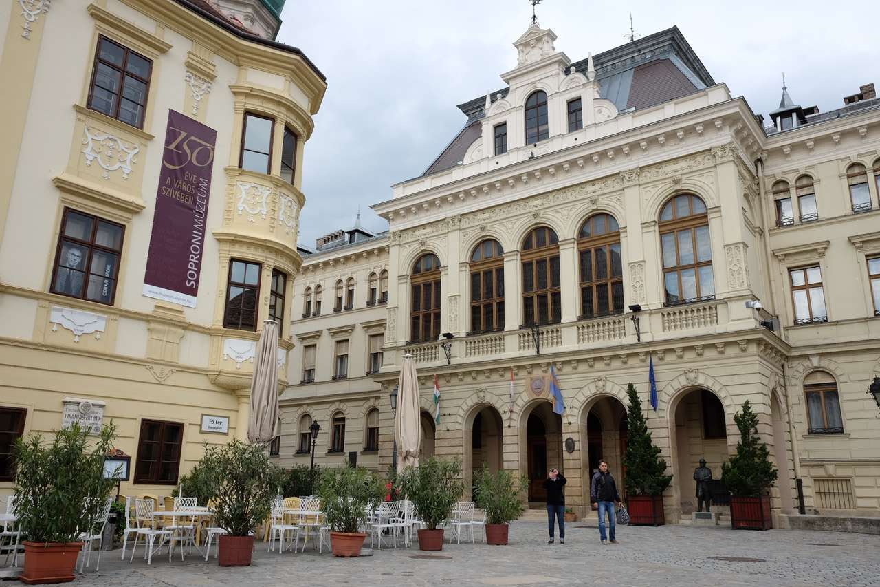 Sopron Stadt in Ungarn Online-Puzzle