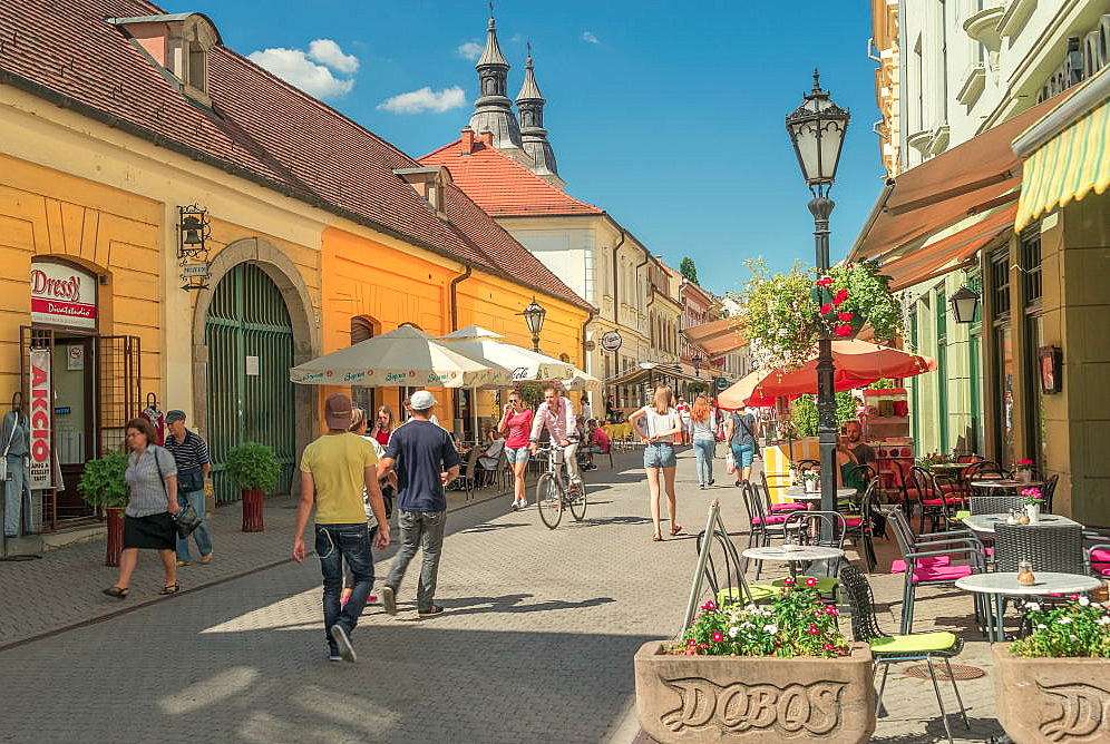 Eger Stadt in Ungarn Puzzlespiel online