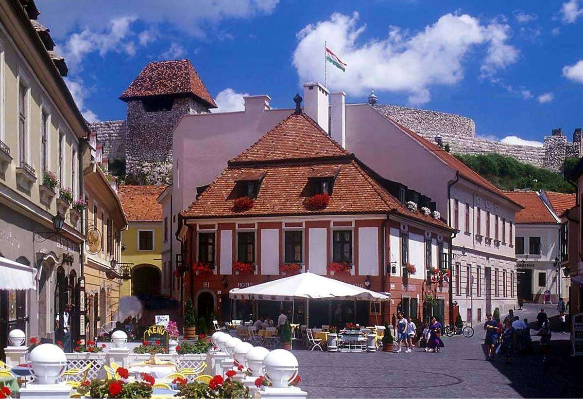Orașul Eger din Ungaria puzzle online