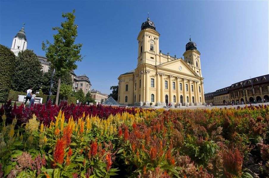Debrecen stad i Ungern pussel på nätet