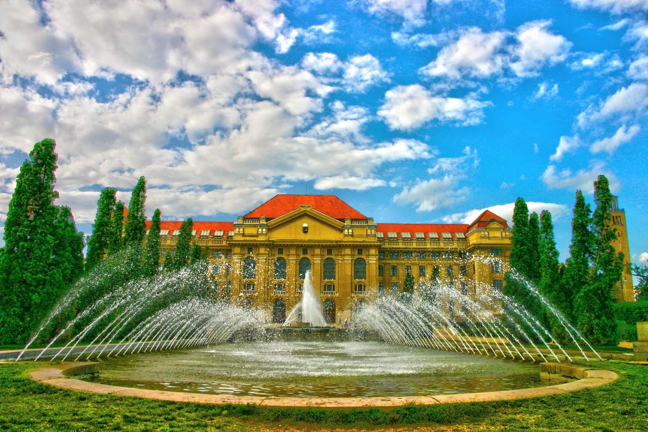 Debrecen city in Hungary online puzzle