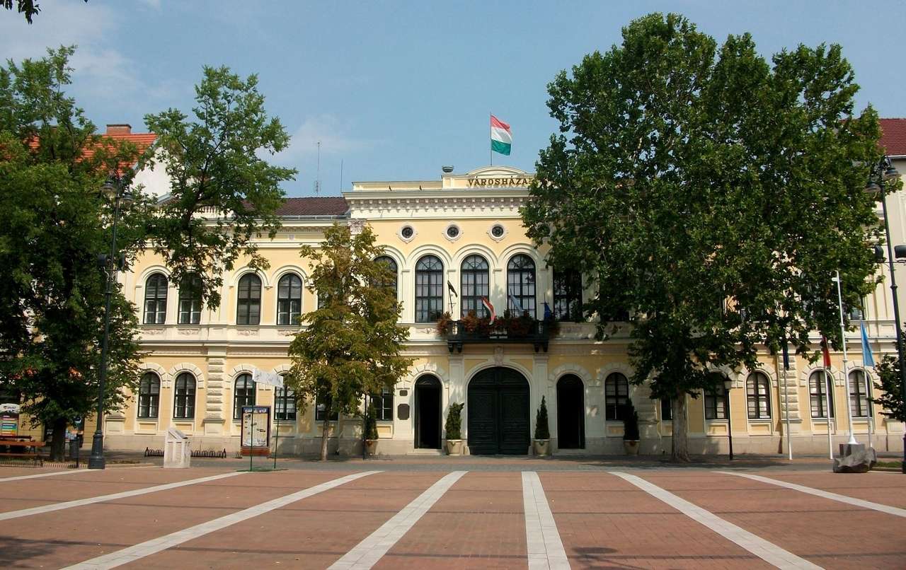Місто Бекешчаба в Угорщині пазл онлайн