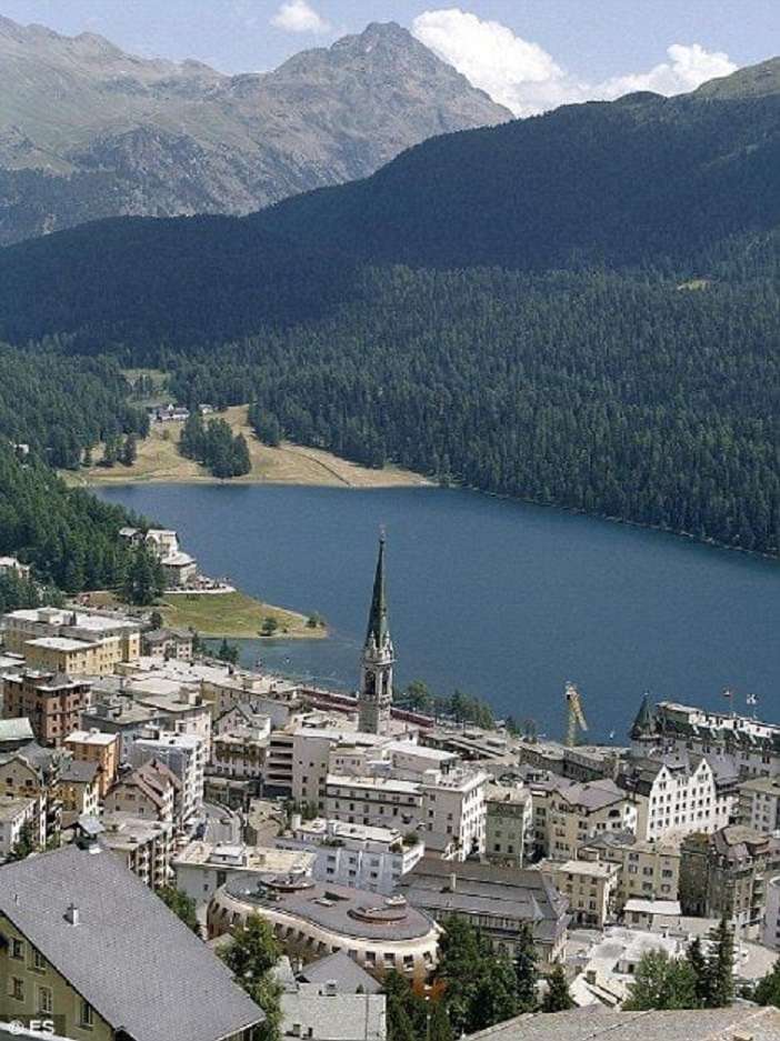 Saint-Moritz. puzzle en ligne