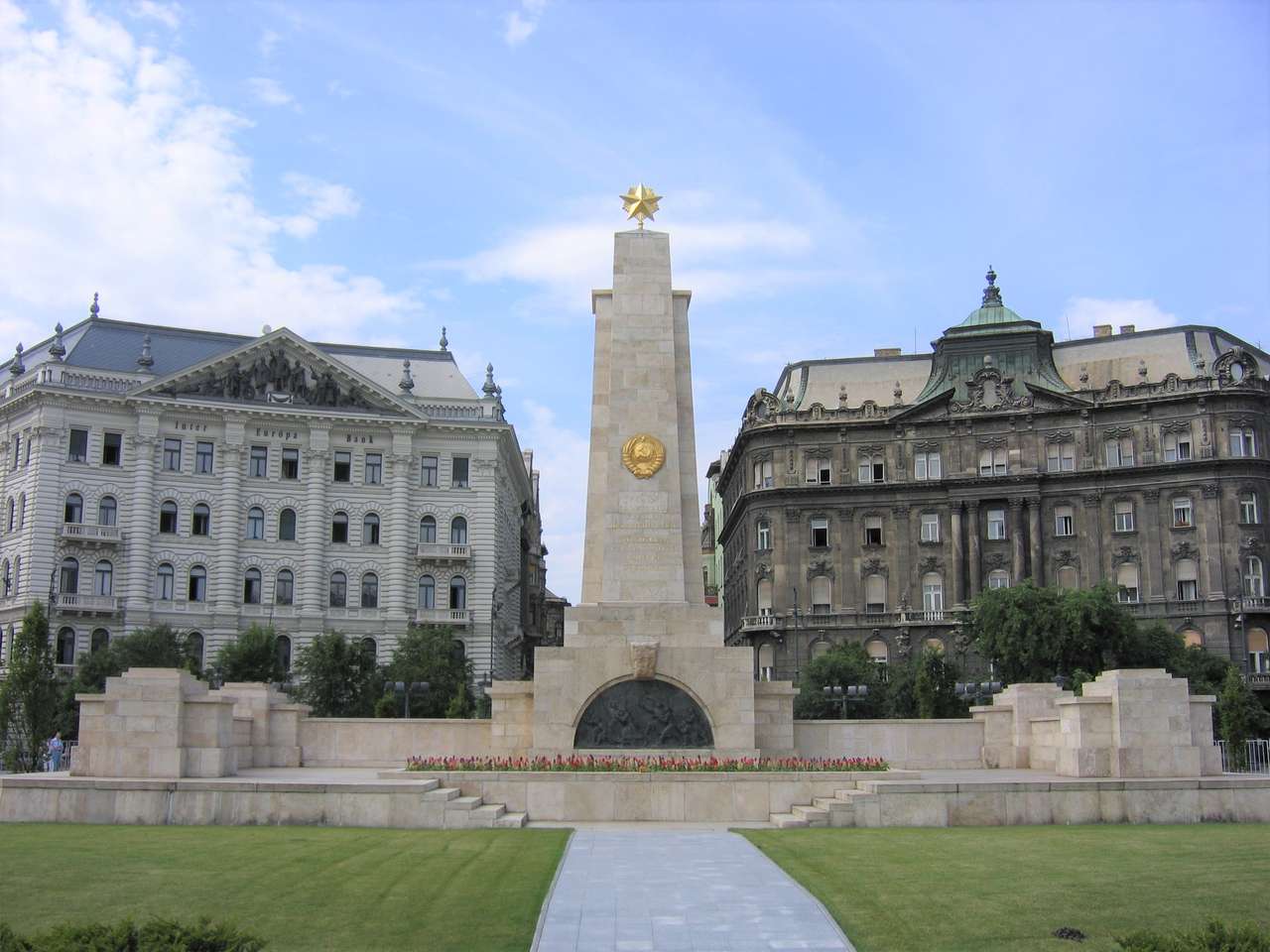 Piazza della Libertà di Budapest Ungheria puzzle online
