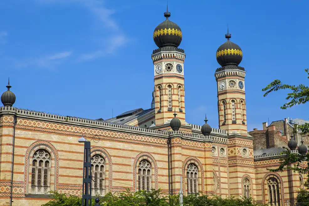Будапештская синагога Венгрия пазл онлайн
