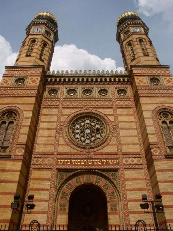 Sinagoga de Budapest Hungría rompecabezas en línea
