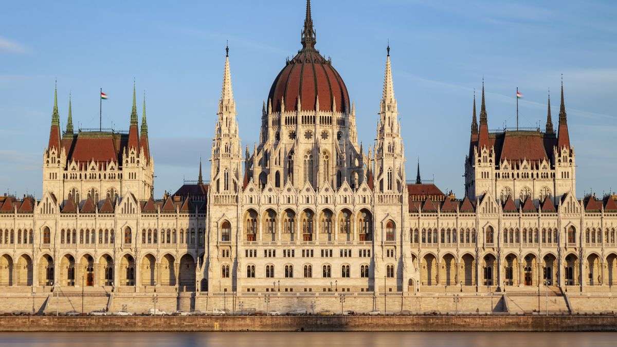 Budapest Parlamentsgebäude Ungarn Online-Puzzle