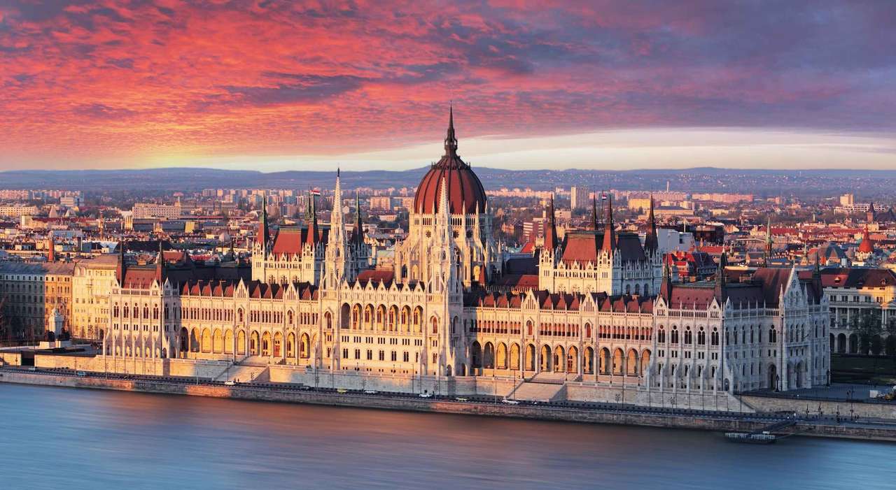 Palazzo del Parlamento di Budapest Ungheria puzzle online