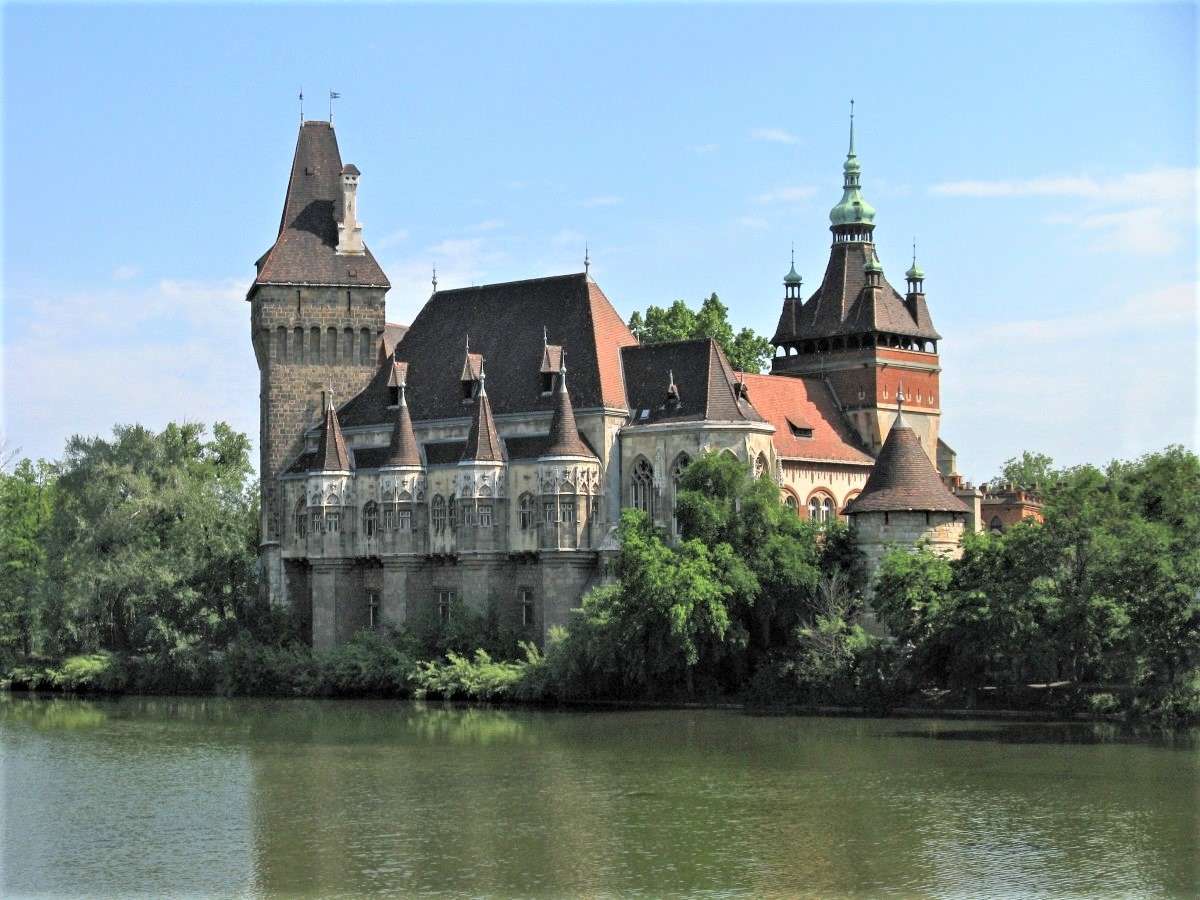 Budapest Park Varosliget Schloss Ungarn Puzzlespiel online