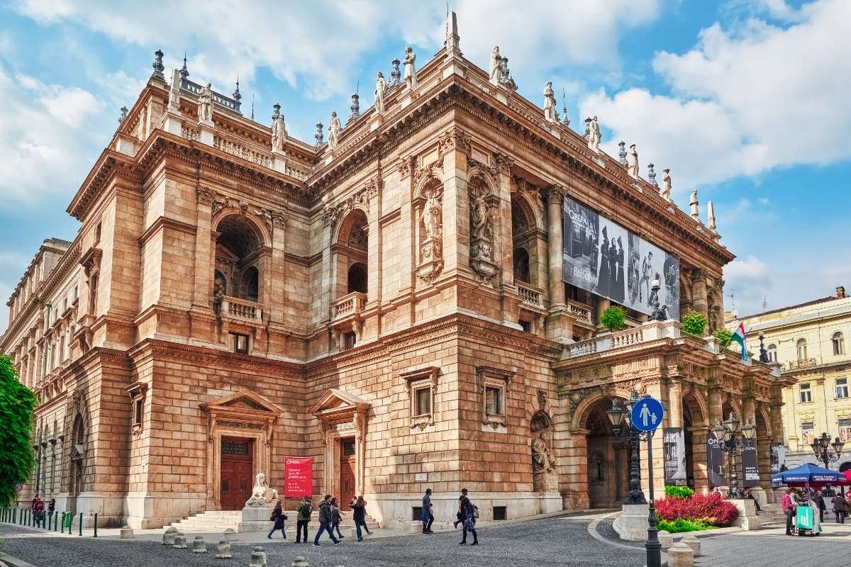 Будапештський оперний театр Угорщини онлайн пазл