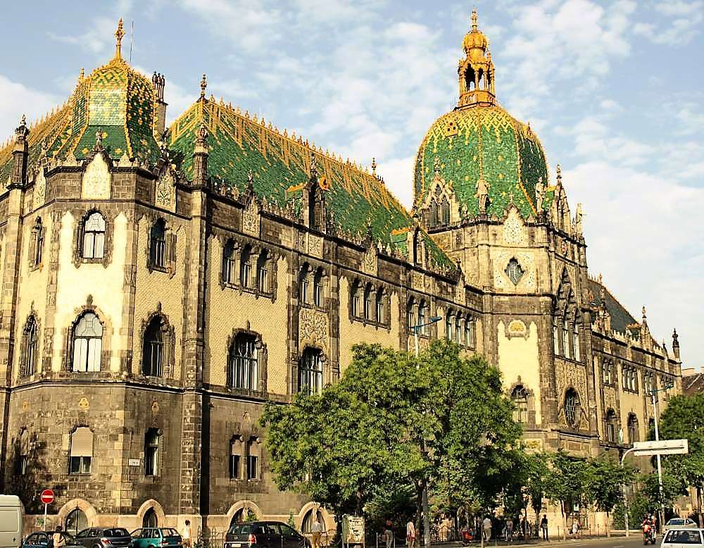 Museo de Artes Aplicadas de Budapest Hungría rompecabezas en línea