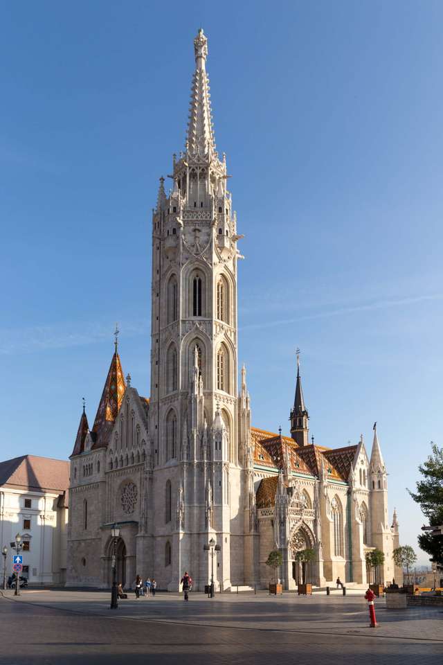 Църква Будапеща Матиас Унгария онлайн пъзел