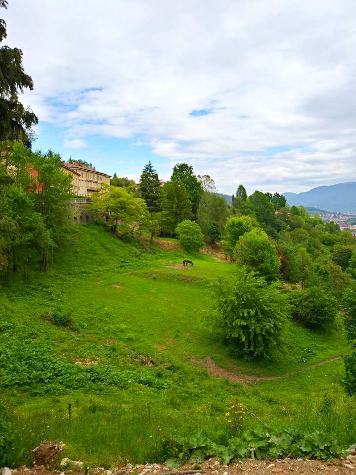 A natureza da área de Bergamo quebra-cabeças online