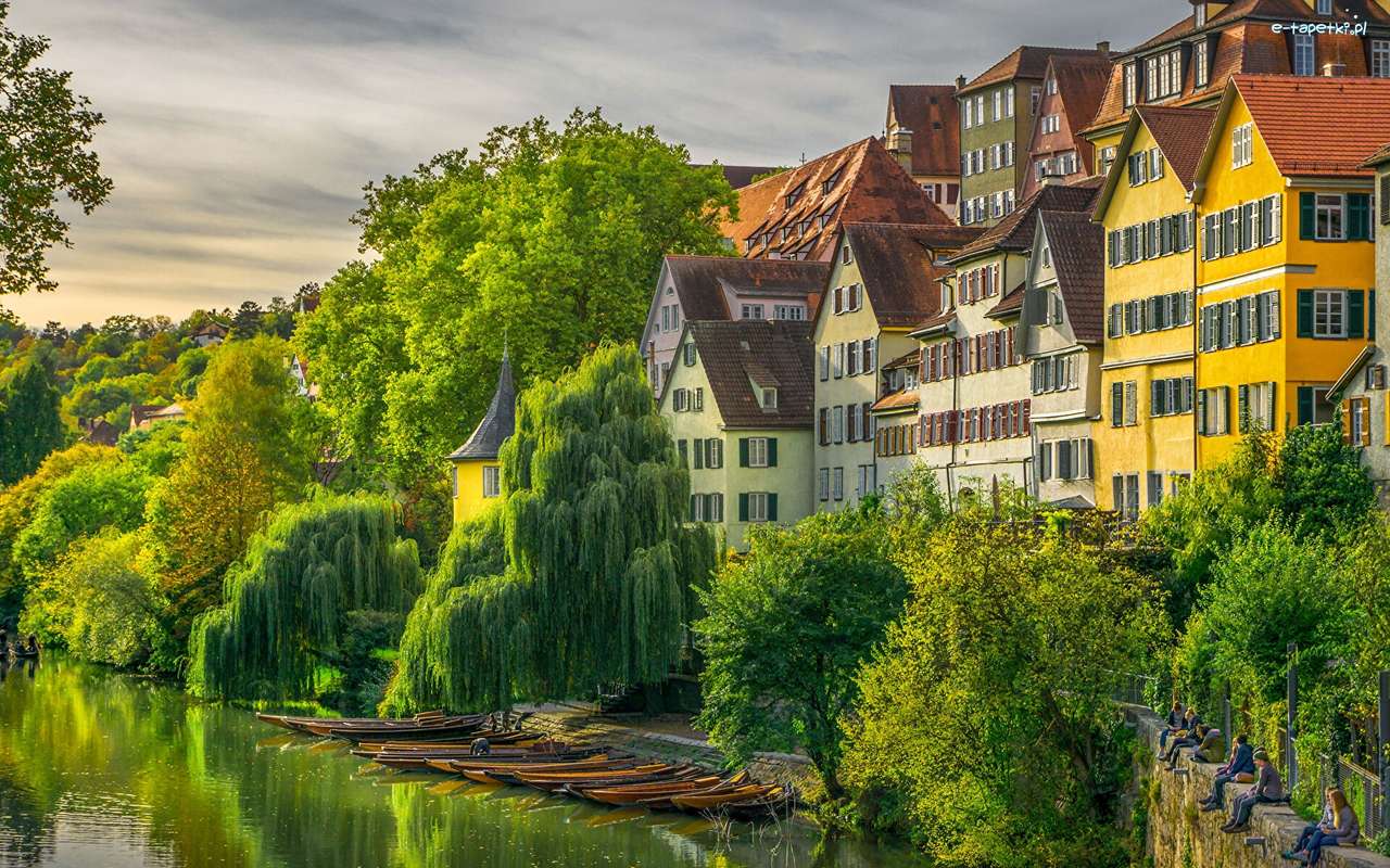 Württemberg, řeka Neckar online puzzle
