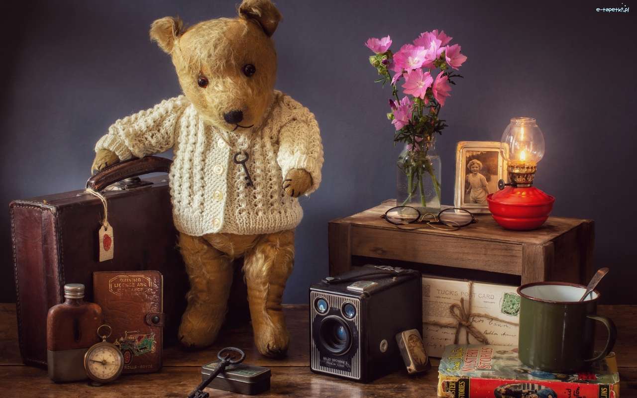 urso Teddy quebra-cabeças online