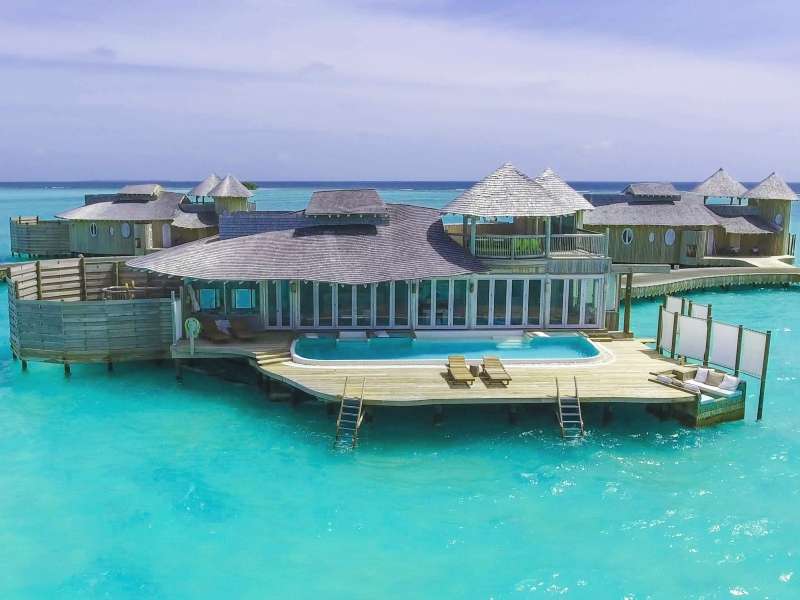 Hotel auf den Malediven Online-Puzzle