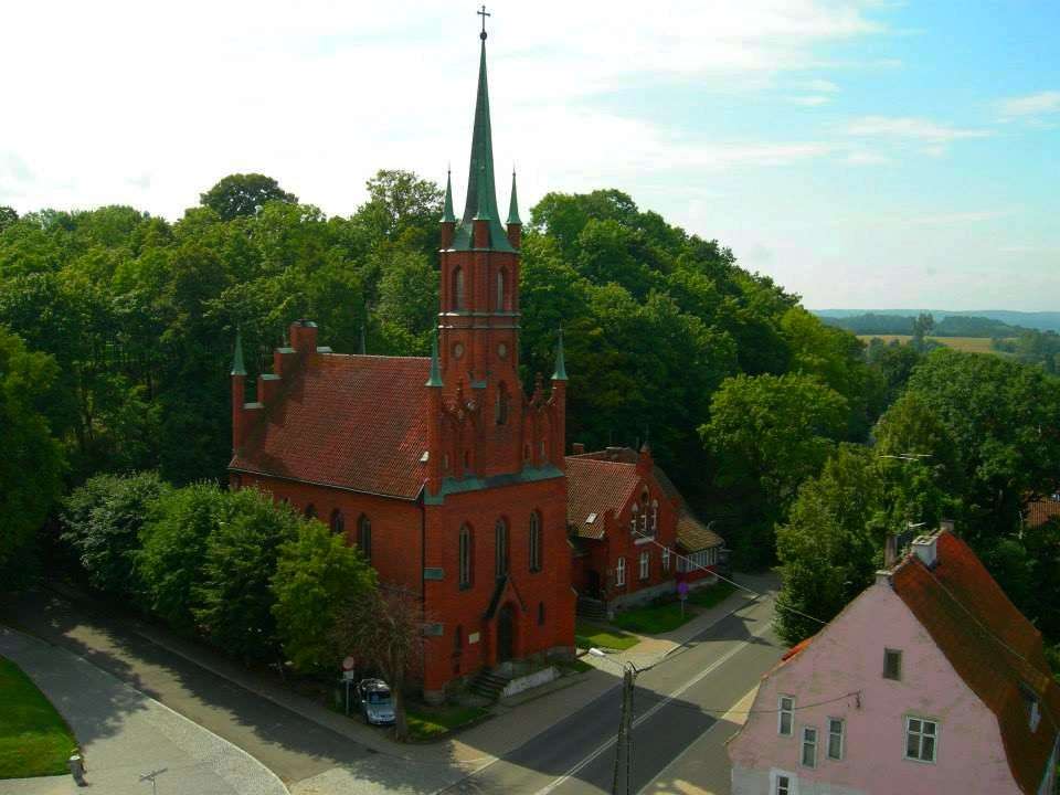 Kirche in Frombork Puzzlespiel online