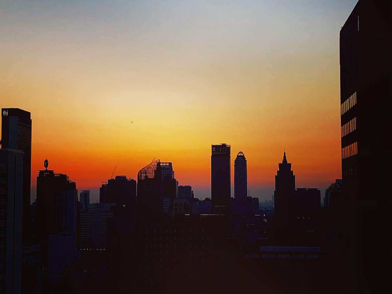 Ηλιοβασίλεμα στη Μπανγκόκ online παζλ