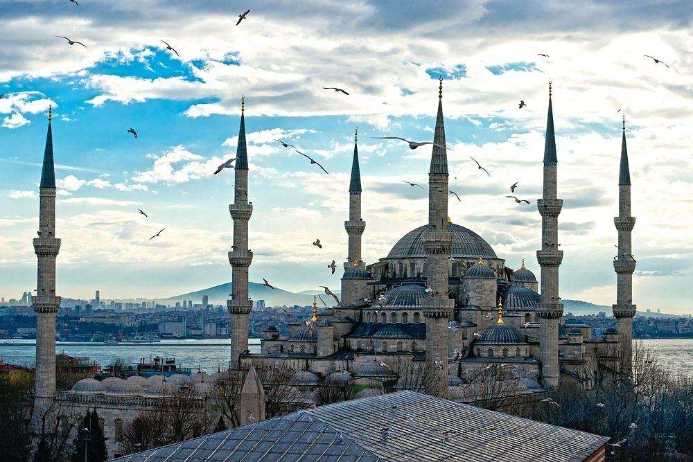 джамия в Истанбул онлайн пъзел