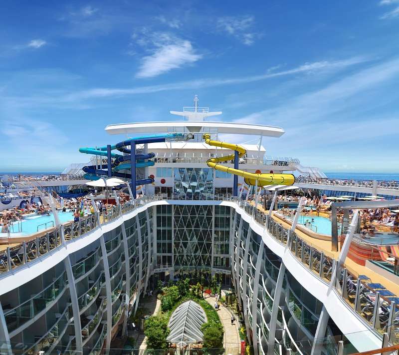 cruise ship- Harmony of the Seas jigsaw puzzle online