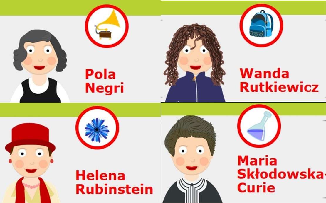 slavné polské ženy skládačky online