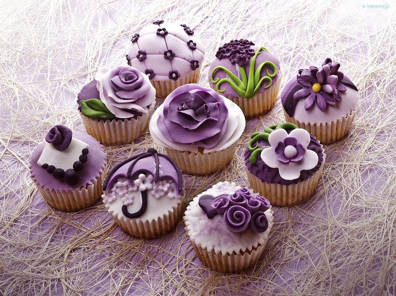 muffins violets puzzle en ligne