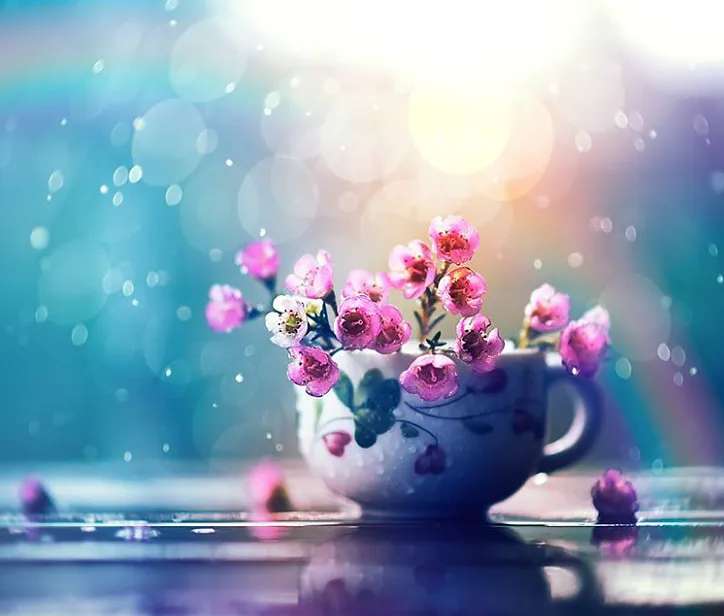 flowers in a cup online puzzle