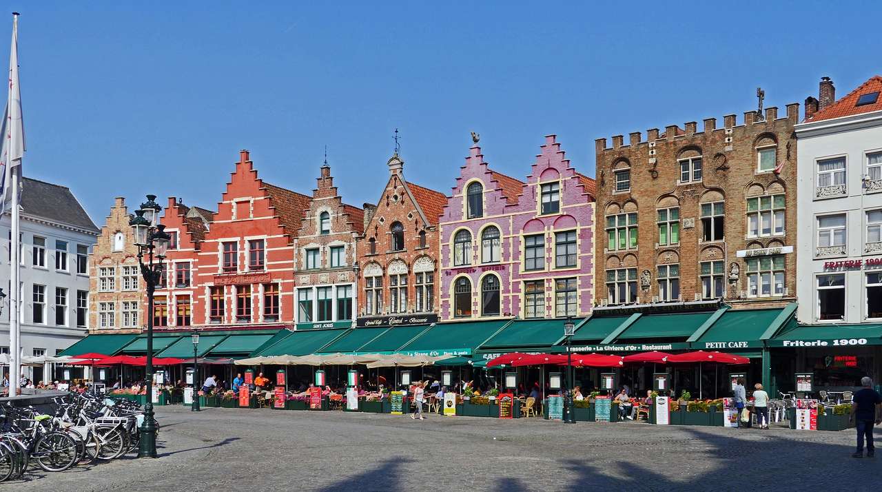 Bruges Belgium kirakós online