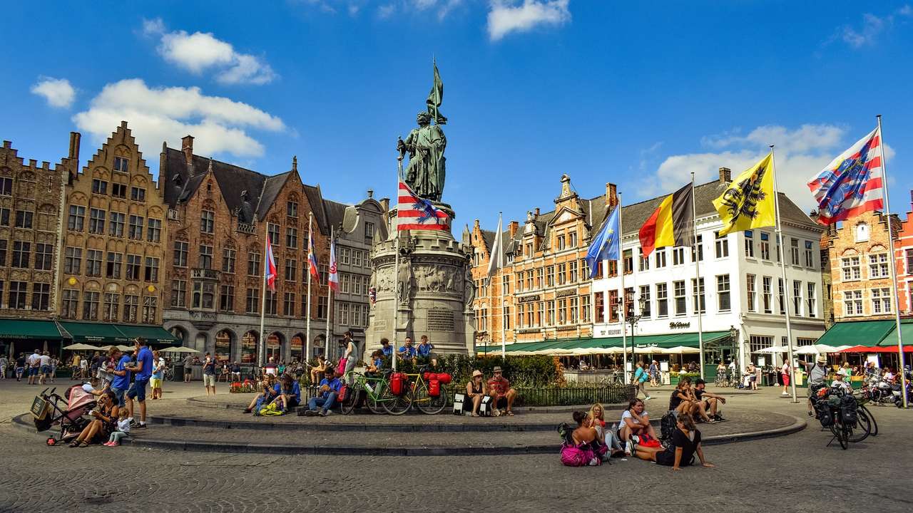 Brugge Markt online puzzle