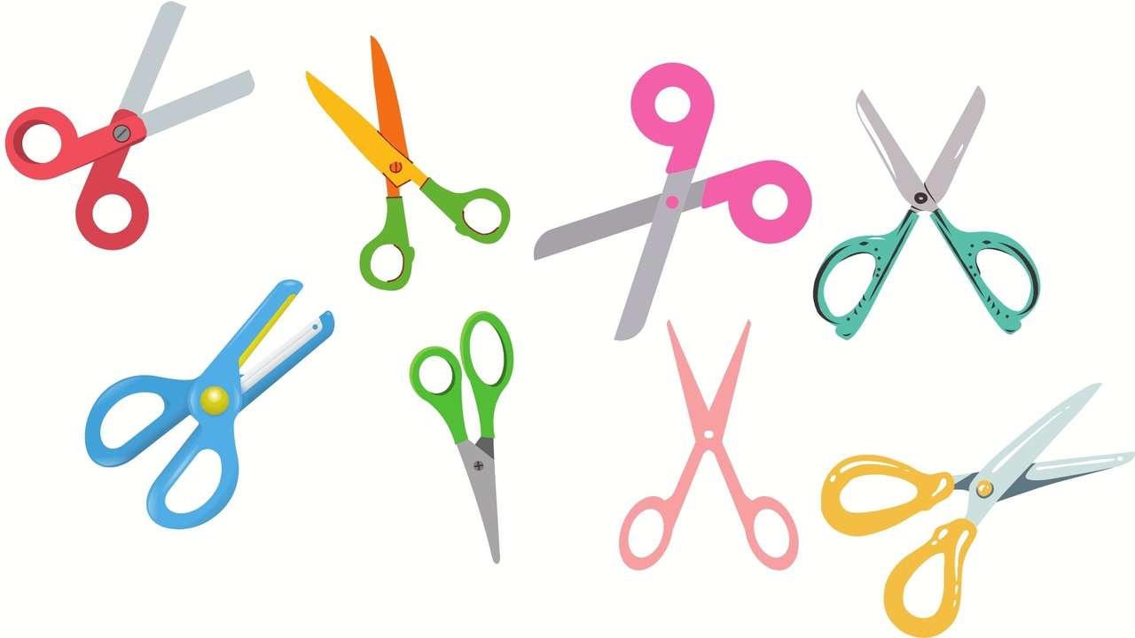 Scissors online puzzle