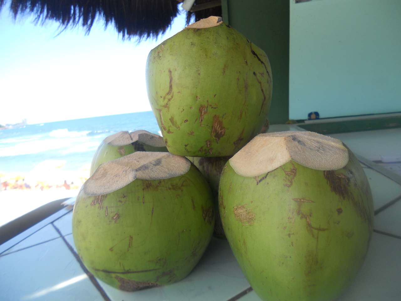 Cocosverdes pussel på nätet