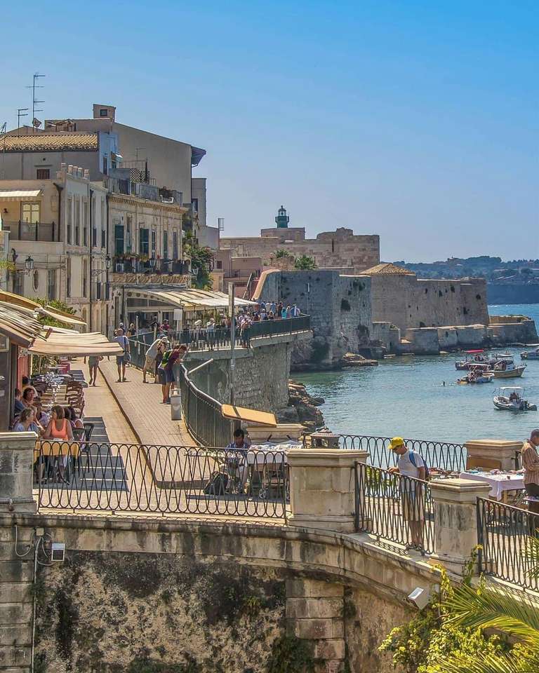 ilha de ortigia Siracusa Itália quebra-cabeças online