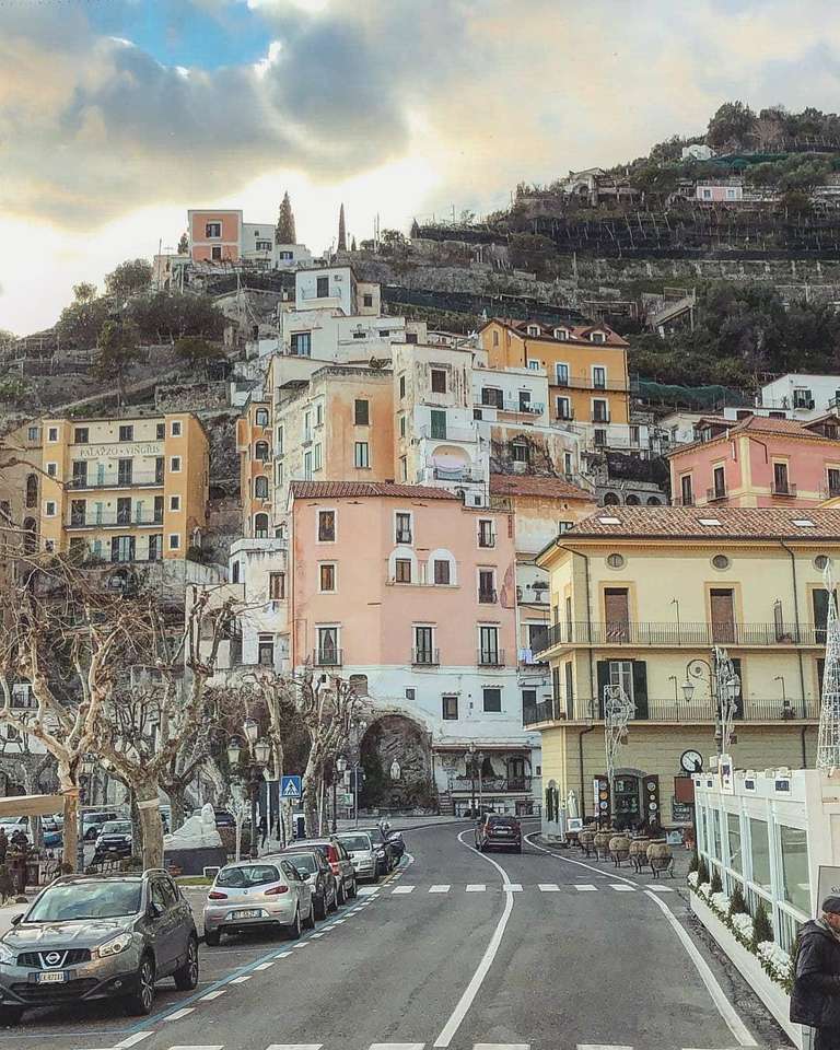 Costa Minori Amalfi SA Itália puzzle online