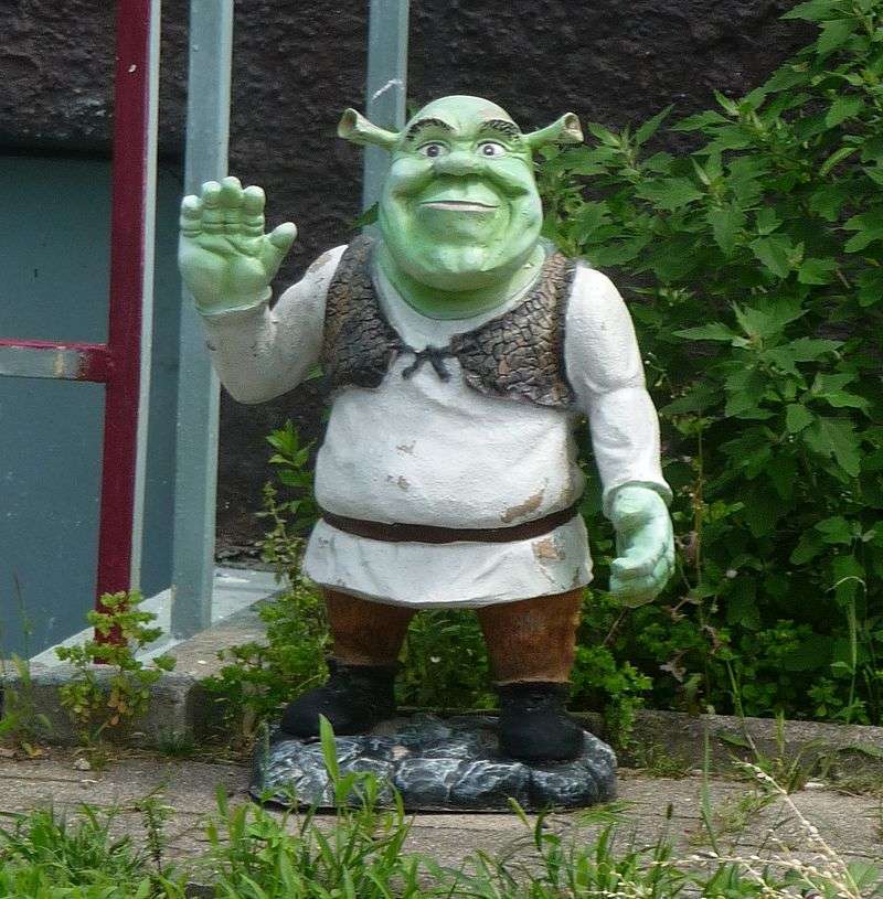 Shrek (χαρακτήρας) παζλ online
