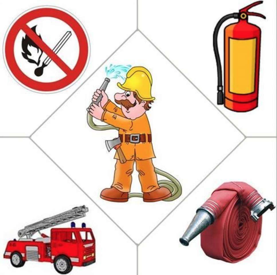 Feuerwehrmann-Quiz Online-Puzzle