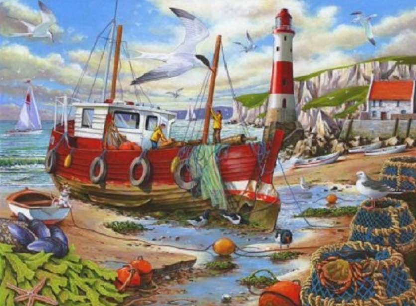 By the sea. jigsaw puzzle online