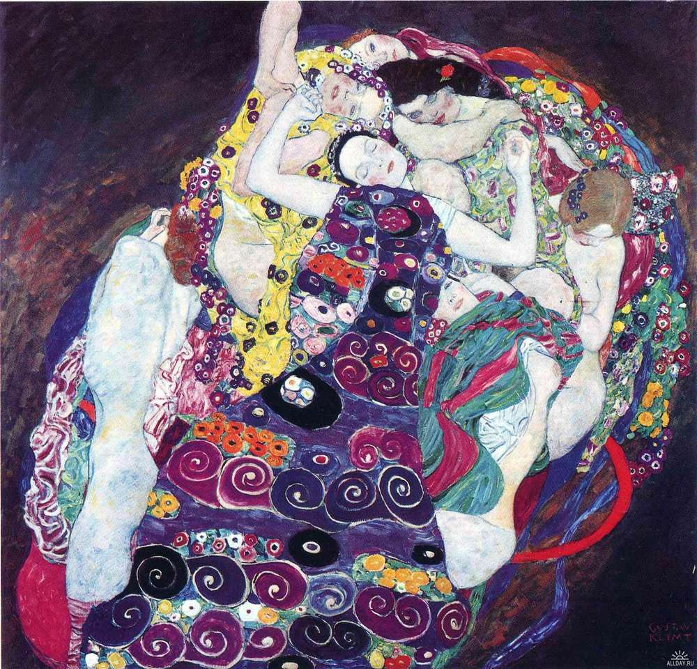 „Fecioara” (1913) de Gustav Klimt puzzle