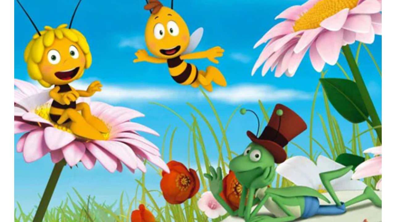 Головоломка Бджілка Майя онлайн пазл
