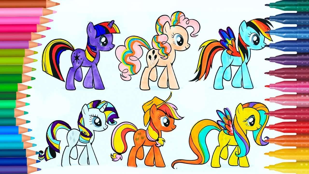 Rompecabezas de Little Pony rompecabezas en línea