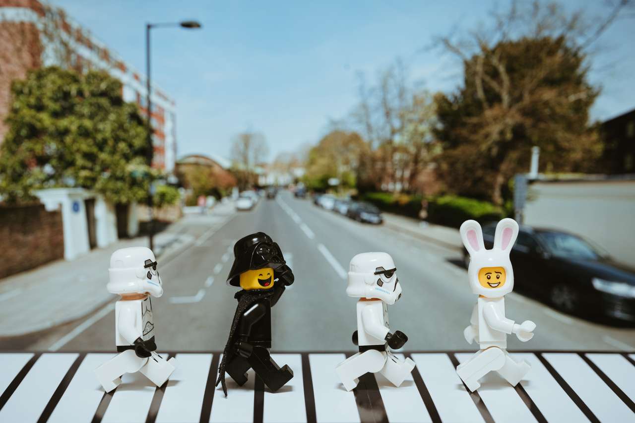 Star Wars - Beatles - Abbey Road skládačky online