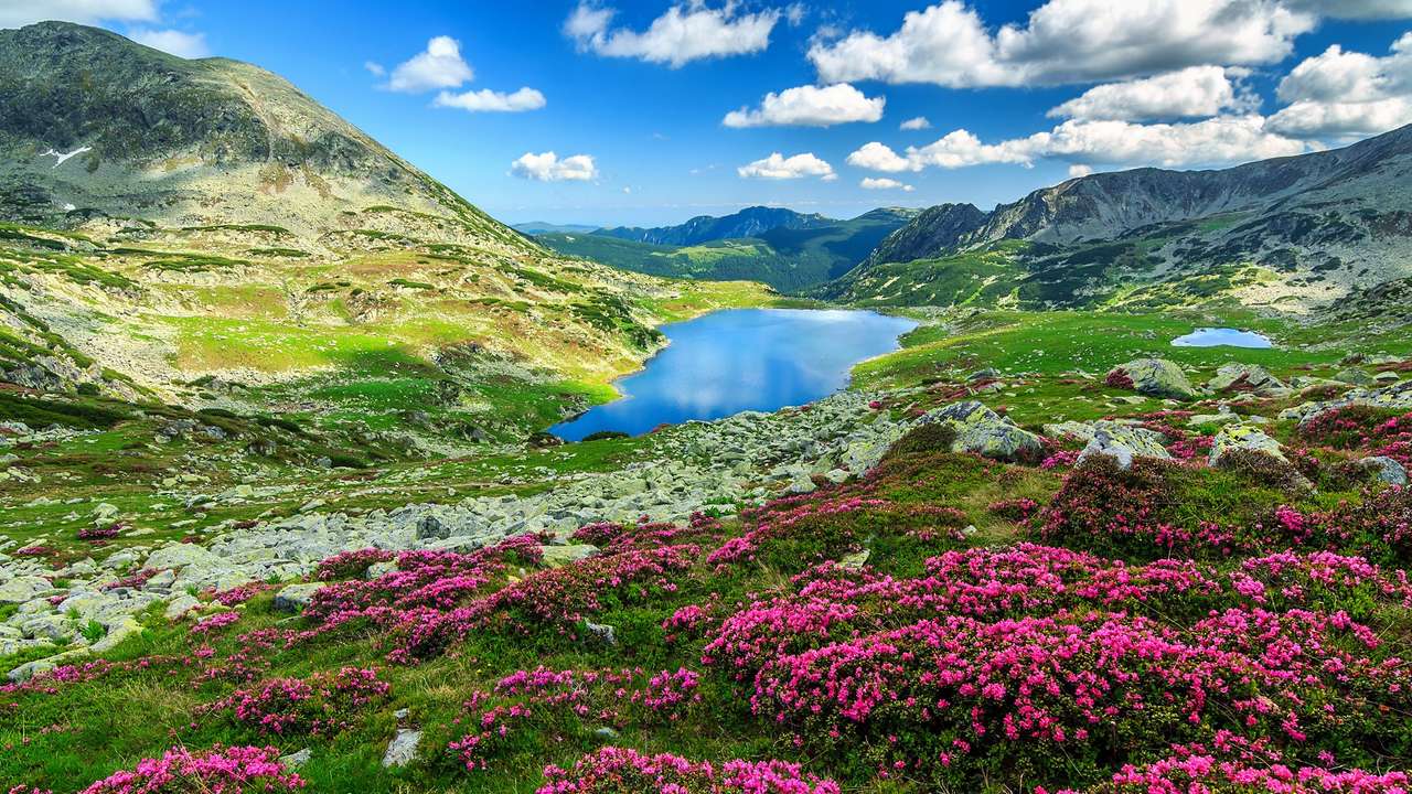 Национален парк Ретезат в Румъния онлайн пъзел