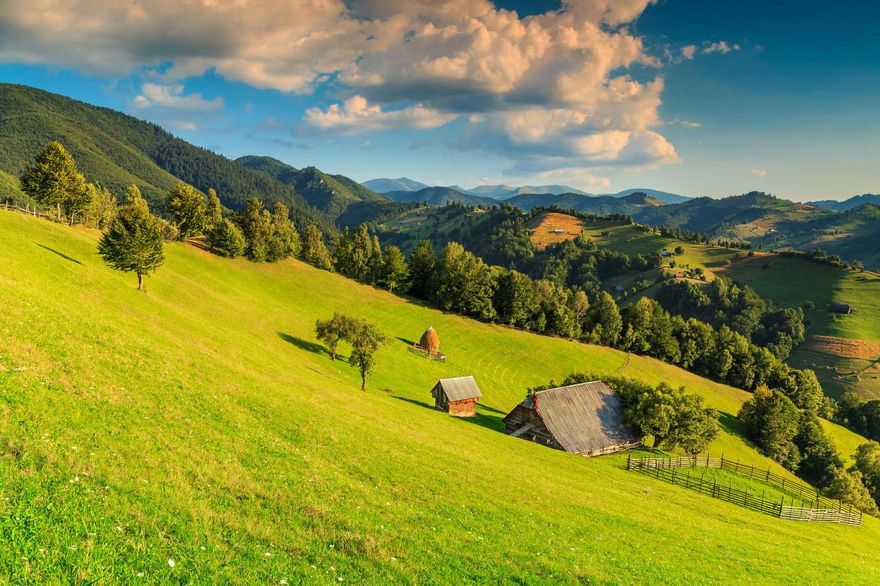 Landschaft in Rumänien Puzzlespiel online