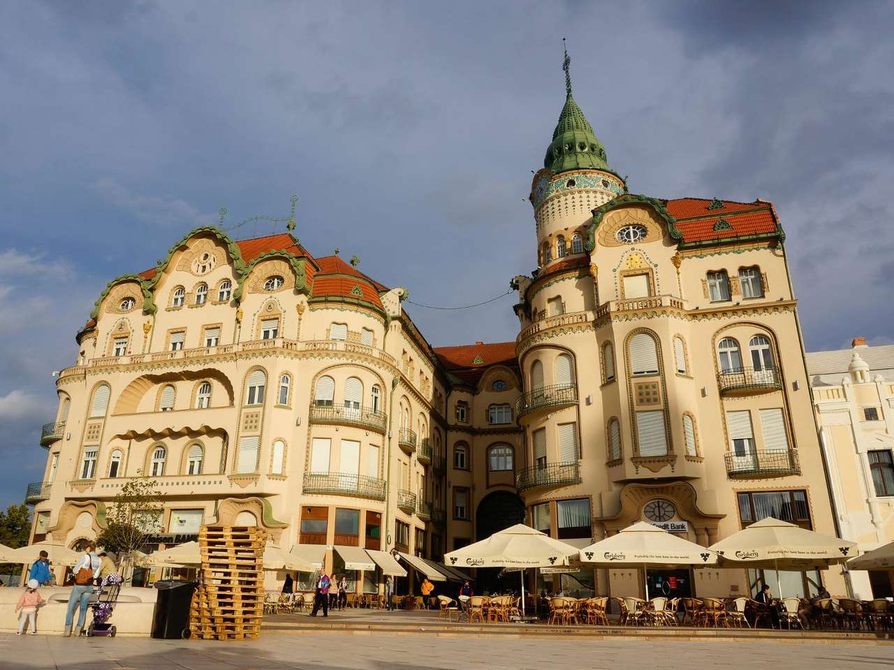 Oradea Stadt in Rumänien Online-Puzzle
