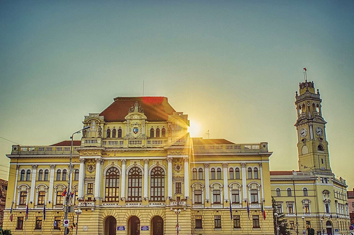 Oradea stad in Roemenië legpuzzel online