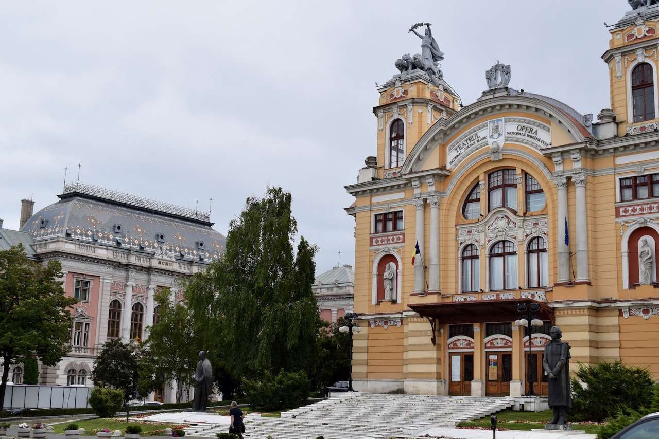 Град Клуж Напока в Румъния онлайн пъзел