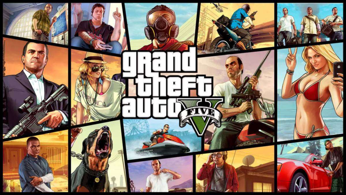 Grand Theft Auto v онлайн пазл