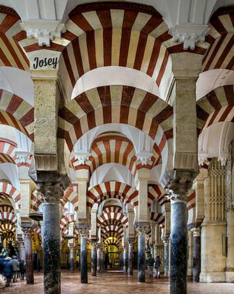 Colunas da mesquita puzzle online