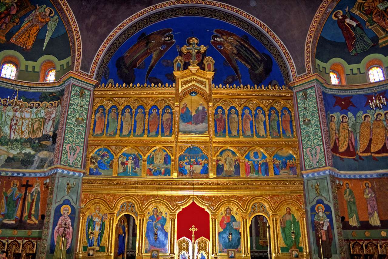 Sibiu Orthodoxe Kirche Rumänien Puzzlespiel online