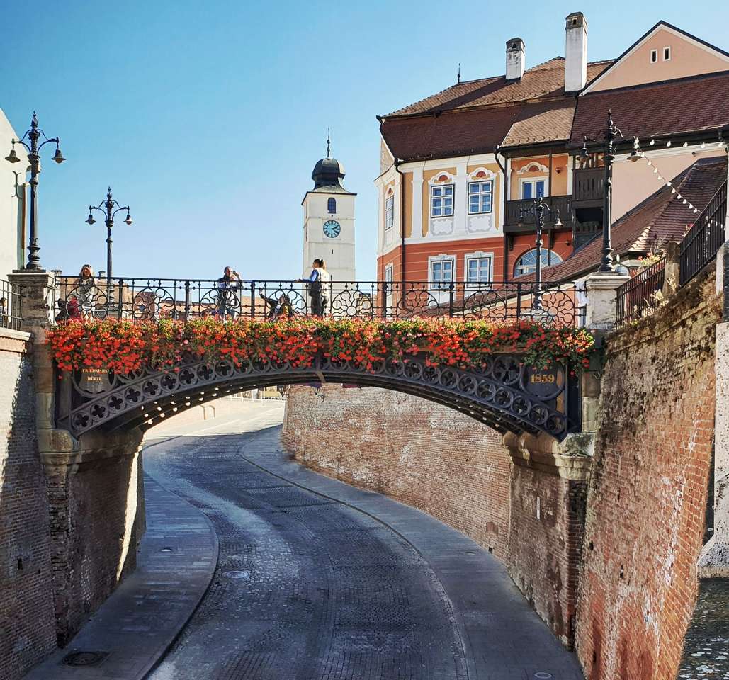 Ponte delle bugie di Sibiu Romania puzzle online