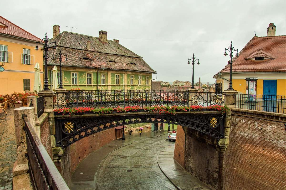 Γέφυρα του Sibiu Lies Ρουμανία παζλ online